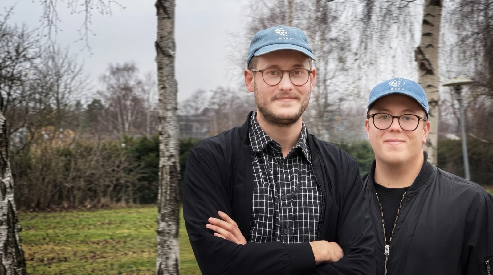 Noah Öberg och Hampus Eriksson, VD och CTO, Biodiv
